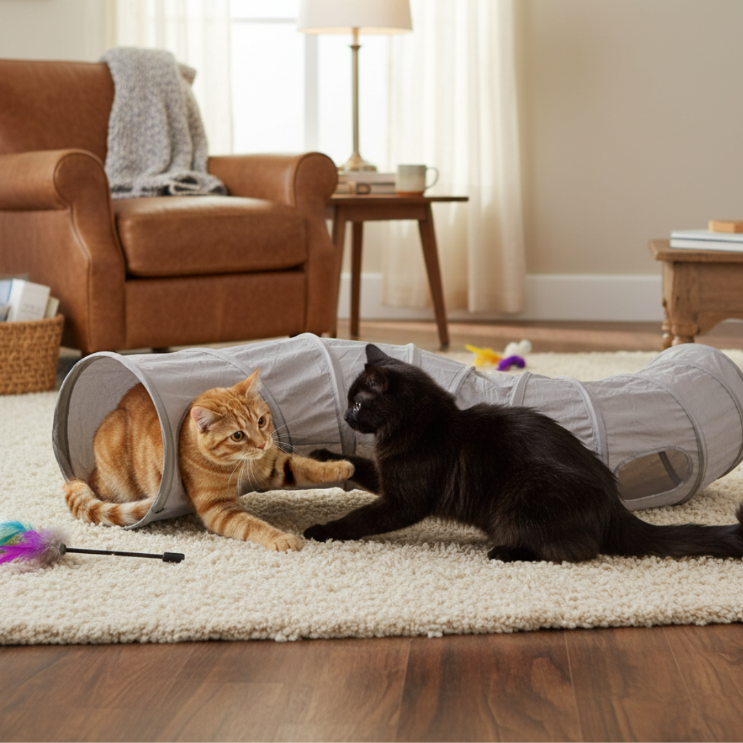 FurTunnel™ - Sammenleggbar Leketunnel